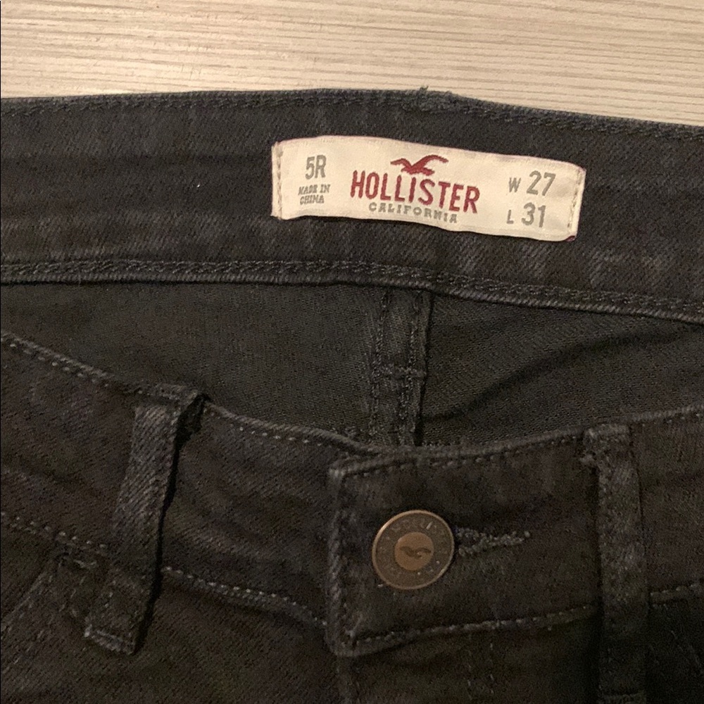 Hollister Charcoal Denim Jeans - Picture 2 of 4